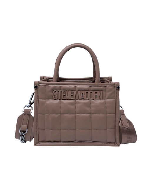Steve Madden Brown Bniko Convertible Crossbody Bag With 2 Straps