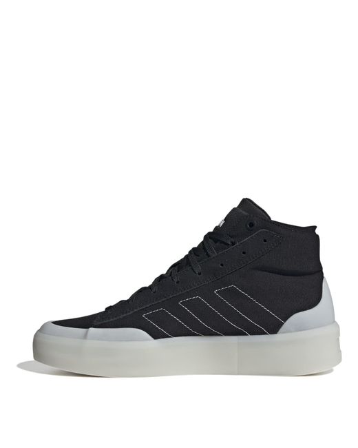 Adidas Black Indoor Shoes Znsored for men