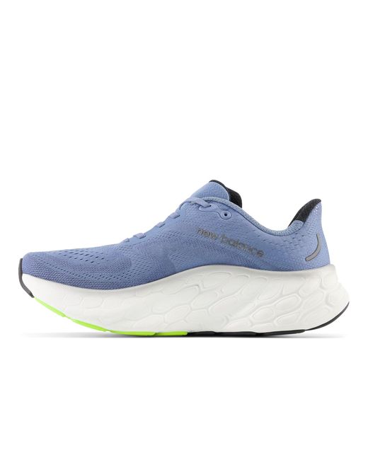 New Balance Blue Fresh Foam X More V4 Running Shoe for men