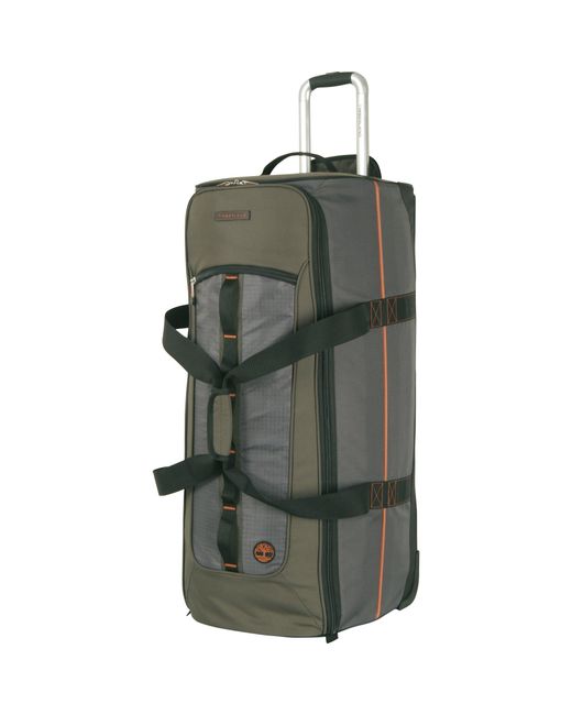 Timberland Green 32" Wheeled Duffle Luggage Bag