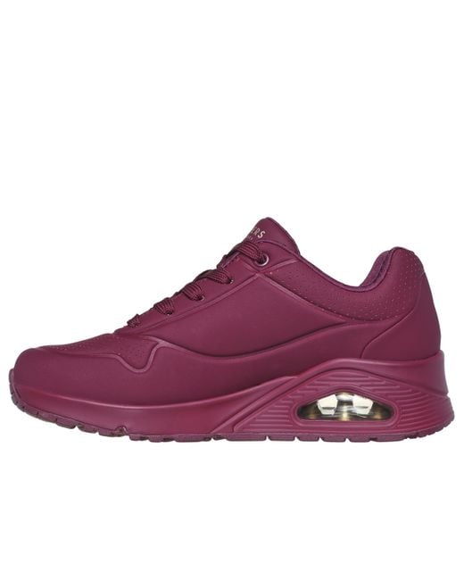 Skechers Red Uno-stand On Air Sneaker