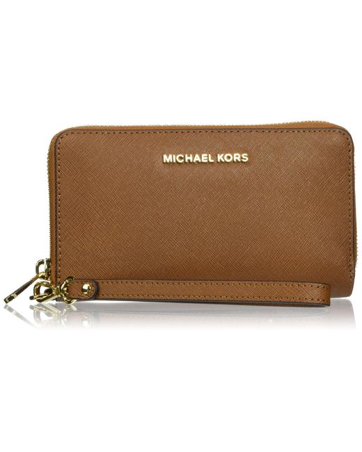michael kors jet set travel large smartphone wristlet