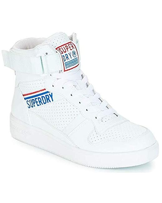 womens white superdry trainers