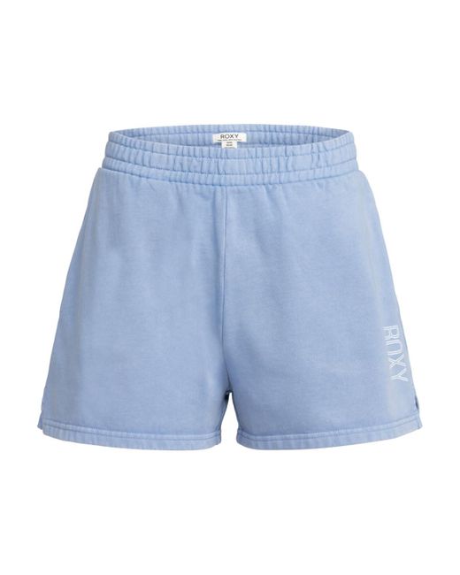 Roxy Blue Elasticated Waist Shorts for - Shorts mit elastischem Bund - Frauen - L