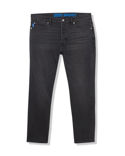 HUGO Blue Brody Tapered Fit Jeans for men