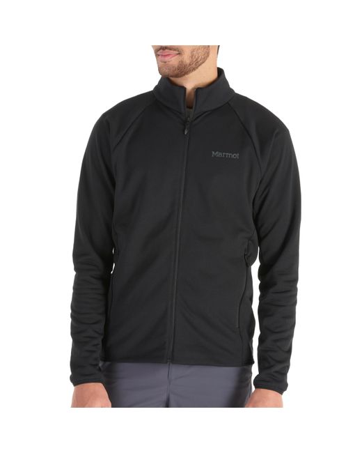 Marmot Black Leconte Fleece Jacket for men