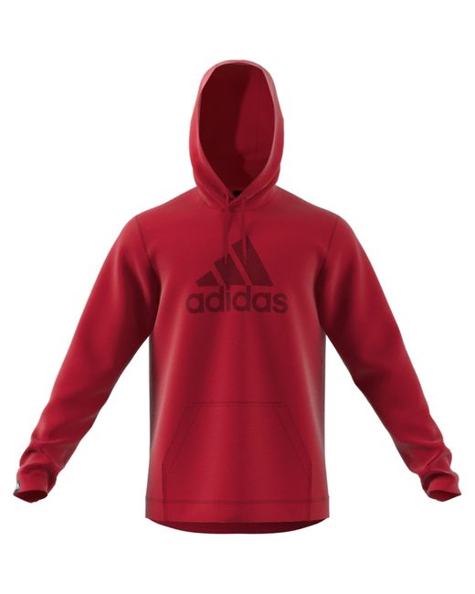 Adidas Game & Go Pullover Hoodie Team Victory Red/team Victory Red Md for men