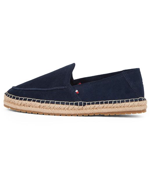 Alpargatas Hombre Flex Loafer con logotipo Tommy Hilfiger de hombre de color Blue