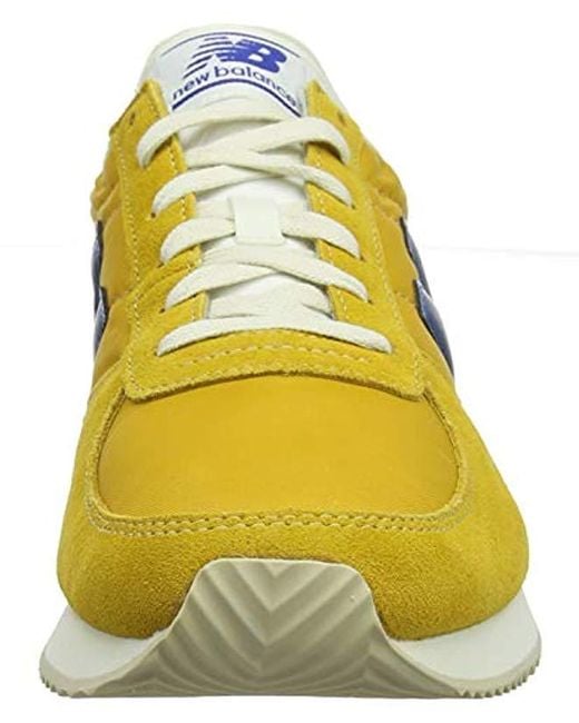 new balance yellow 220 trainers