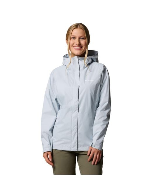 Columbia Blue S Arcadia Ii Waterproof Rain Jacket