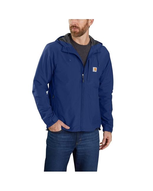 Carhartt Synthetic Rain Defender Relaxed Fit Lightweight Jacket in Blue ...