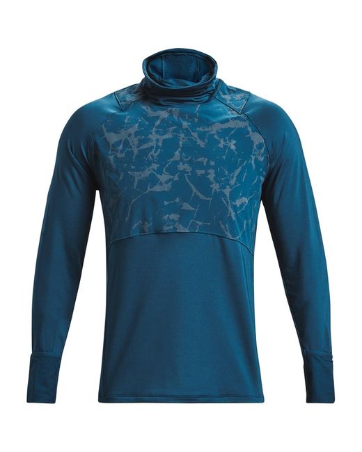 UA Outrun The Cold Funnel Maglia riscaldante di Under Armour in Blue da Uomo
