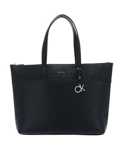 Calvin Klein CK Must Shopper Epi Mono Black Mono