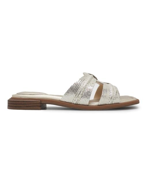 Sandali da donna Ariany Mule in pelle di Clarks in White