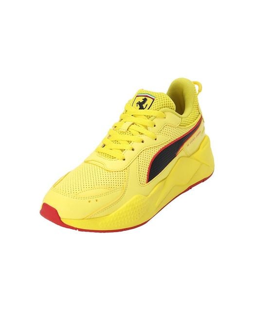 PUMA Yellow Adult Ferrari Rs-x Sneaker