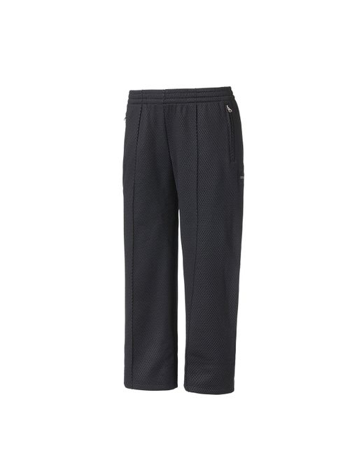 Adidas Black Seven-eighth Sailor Pants