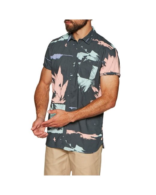 O'neill Sportswear Gray S Hawaiian Floral Shirt for men