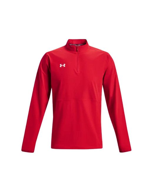 Under Armour Motivate 2.0 Long Sleeve Shirt Red Md for men