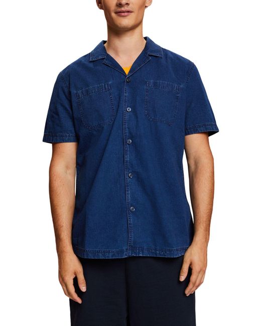 Esprit Blue 063ee2f308 Shirt for men