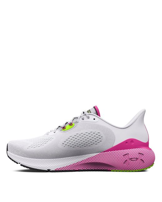 Under Armour Purple Hovr Machina 3 S Running Shoes White/pink 6