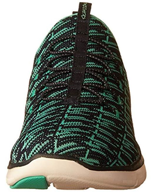 skechers flex appeal 2.0 mujer verdes
