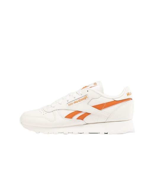 Reebok White Klassische Sneakers