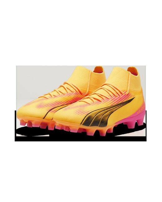 PUMA Ultra Pro Fg/Ag Soccer Shoes in Yellow für Herren