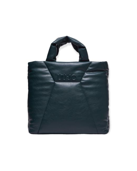 LIU JO Borsa a mano grande Achanta 00219 PETROLIO di Liu Jo in Blue