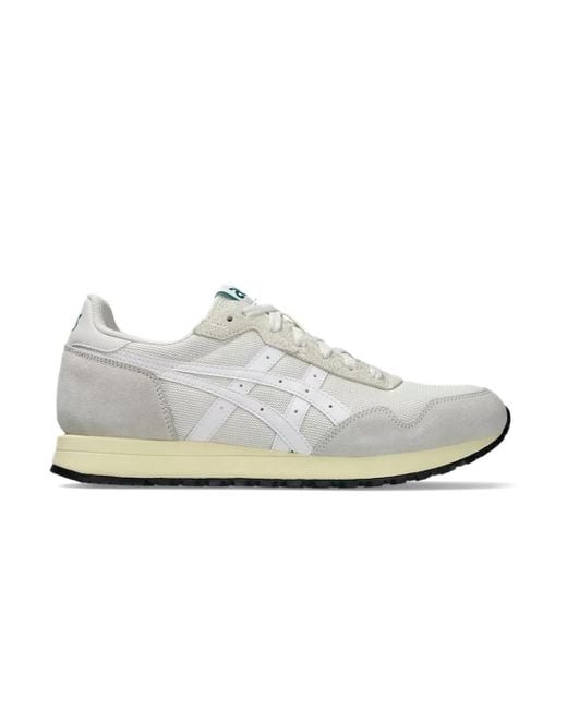 Asics Laufschuhe Tiger Runner II Creme 45 in White für Herren