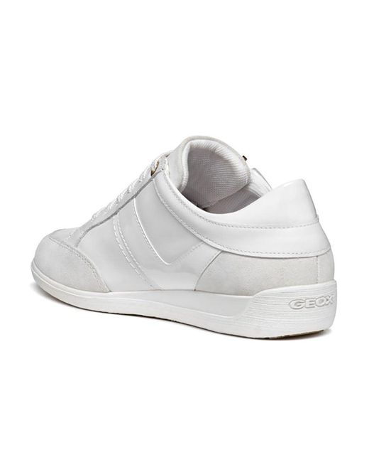 Geox D Myria B Sneakers Voor in het White