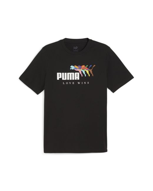 PUMA Black Graphics Tee 3 for men