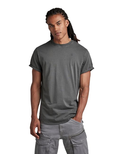G-Star RAW Gray Lash T-shirt for men