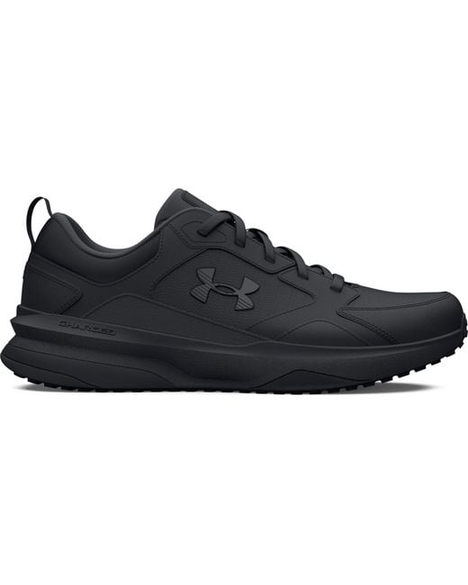 Under Armour Black Charged Edge Sneaker, for men