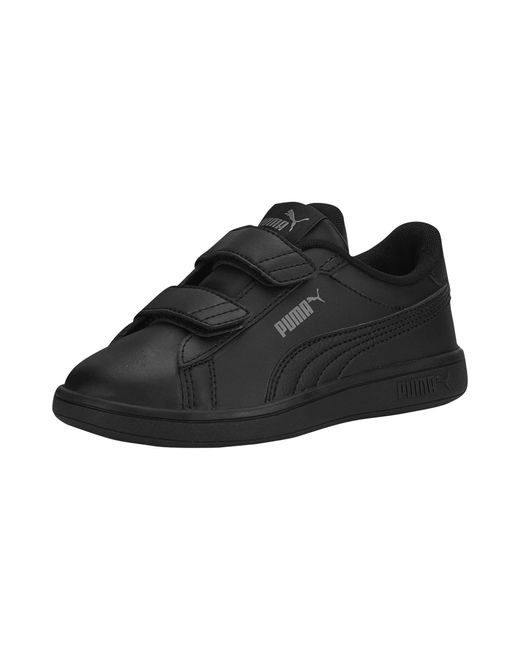 Smash 3.0 Leather Hook And Loop di PUMA in Black