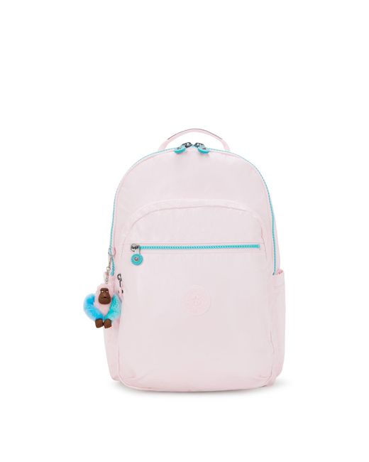 Kipling Pink Seoul Laptop-Rucksack für