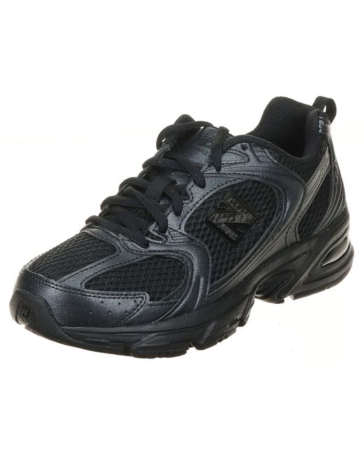 New Balance 530, Unisex Sneakers Voor Volwassenen, Zwart, Maat 45, Zwart, 45 Eu in het Black voor heren