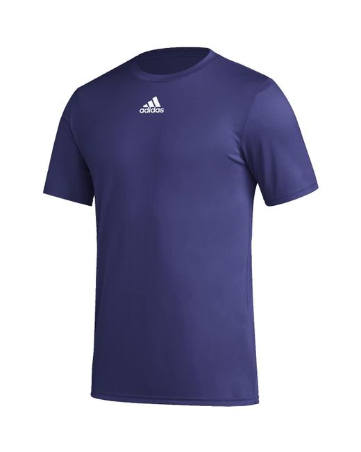 Adidas Blue Pregame S Bos Short Sleeve T-shirt for men