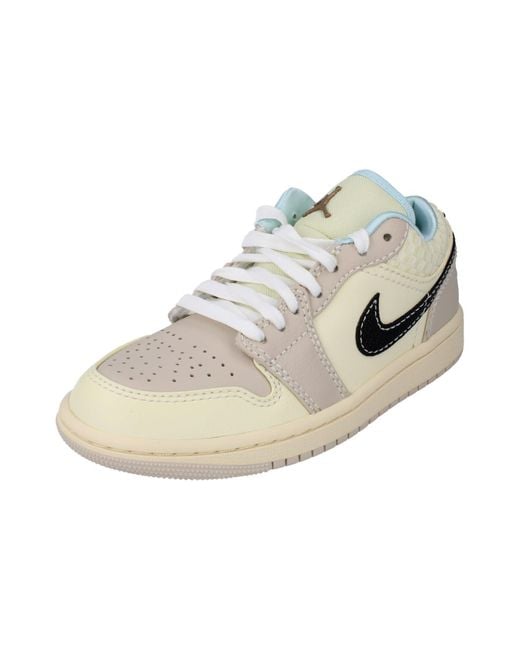 Air Jordan 1 Low SE Donna Formatori Hq3440 Scarpe Da Ginnastica Scarpe di Nike in Black
