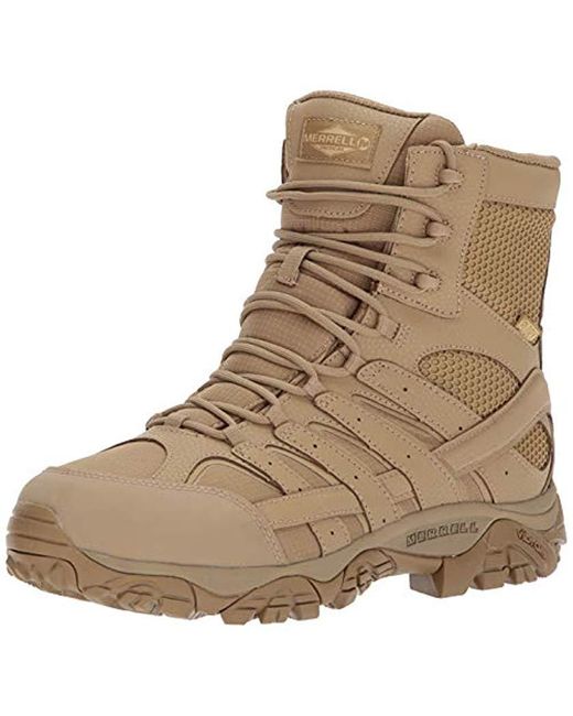 Merrell Green Moab 2 8" Waterproof J15841 Tactical Military Army Combat Boots S J15841 Coyote for men