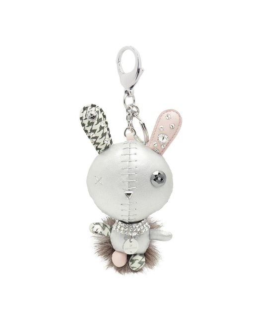 Swarovski White Mathilde Silver Handtaschen-Charm