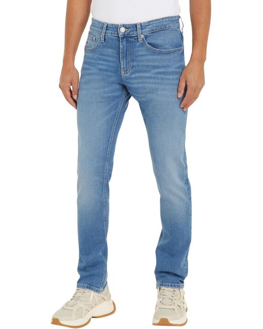 Jeans Uomo Slim Fit di Tommy Hilfiger in Blue da Uomo