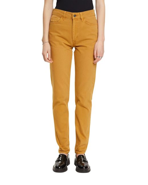 013ee1b319 Pantalons Esprit en coloris Yellow