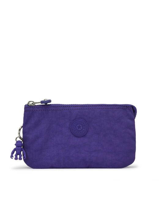 Cloth backpack KIPLING Purple in Cloth - 34213306