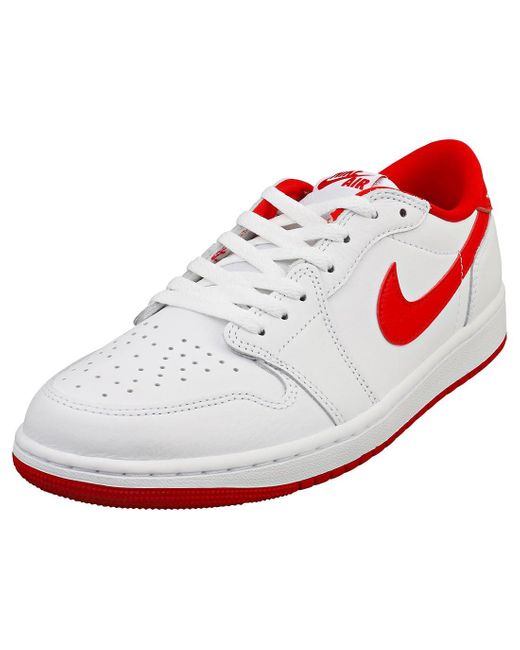Nike Air Jordan 1 Low Og Shoes in White for Men Lyst UK