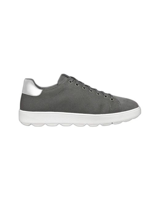 Geox Gray U46gpc01122c9002 Low-cut Trainers Spherica Ecub-1 for men