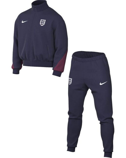 England Herren Dri-Fit Strike TRK Suit K Tuta Sportiva di Nike in Blue da Uomo