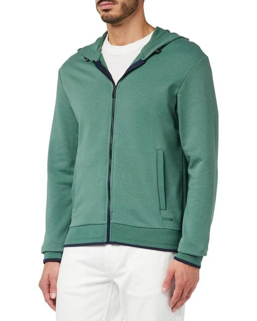 M Sweater Felpa di Geox in Green da Uomo