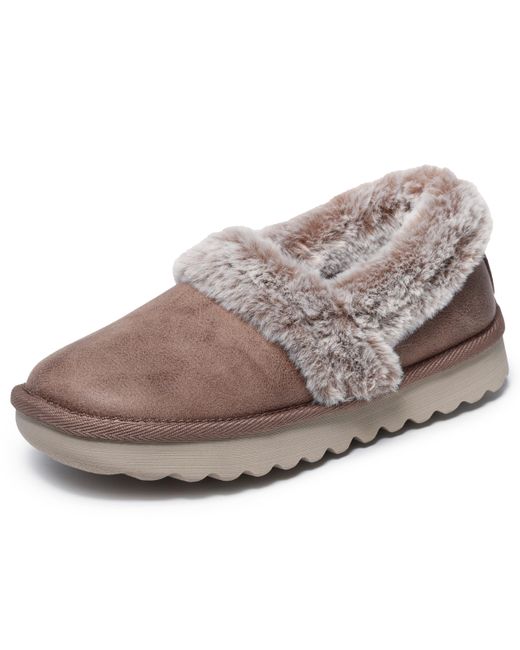 Skechers Gray Cozy Up Slipper