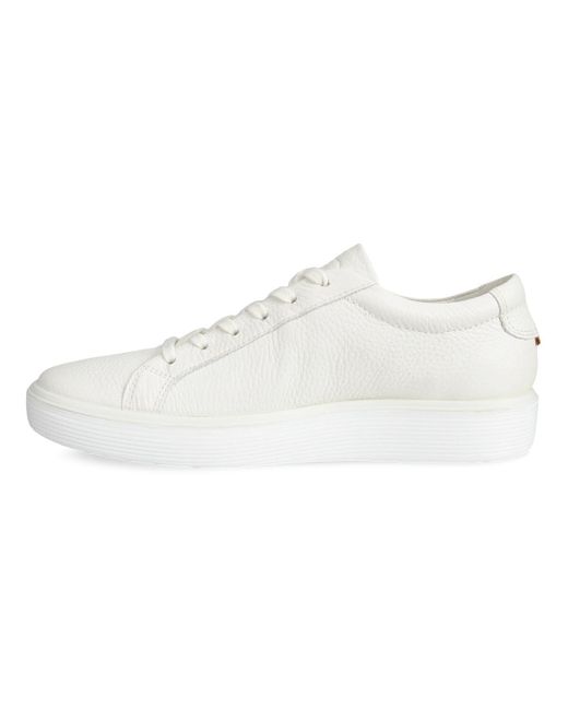 Ecco White Soft 60 Premium Sneaker