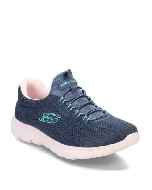 Summits Fun Flare di Skechers in Blue